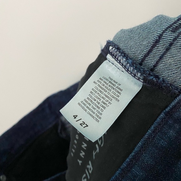 Lucky Brand high rise jeans - Picture 3 of 6